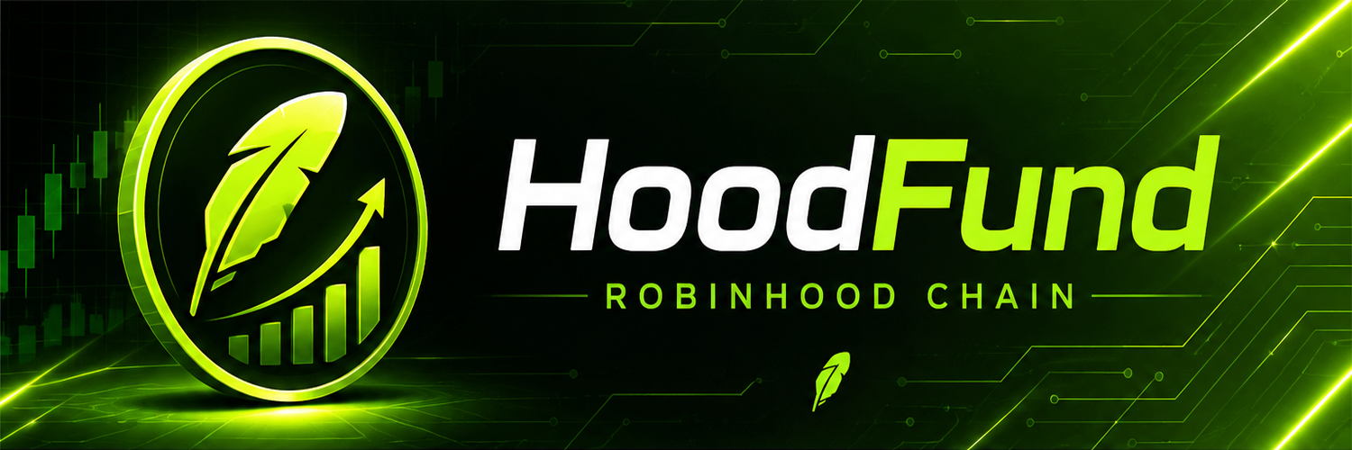 HoodFund Robinhood Chain banner